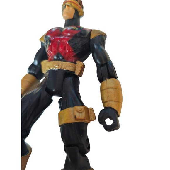 X-Men Secret Weapon Force Cyclops Action Figure Battle Blasters 1995 Toybiz 5" - Picture 5 of 10